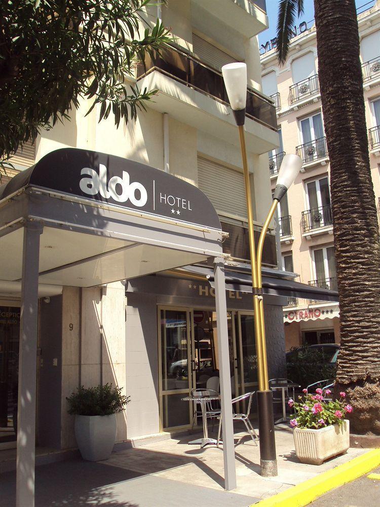 Hotel Aldo Жуан-ле-Пен Экстерьер фото